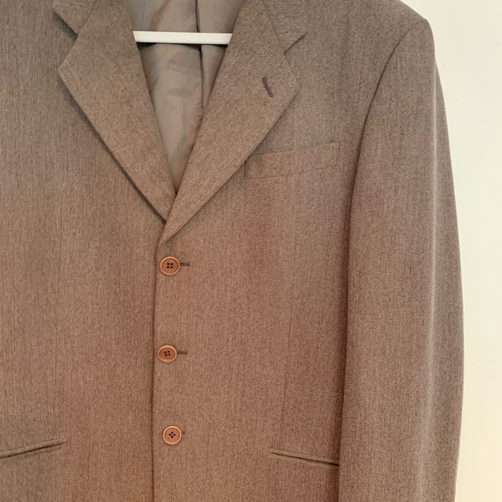 - Armani Collezione brown men’s blazer - Picture 3 of 8